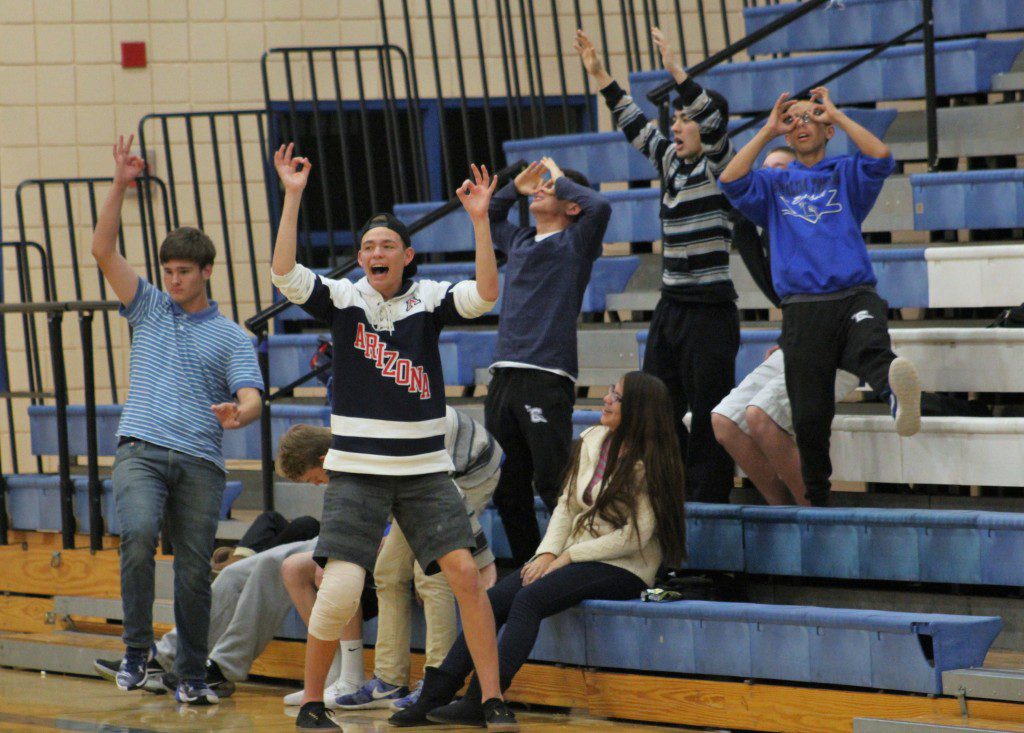 The "Catalina Crazies" take the early lead as the best student section.