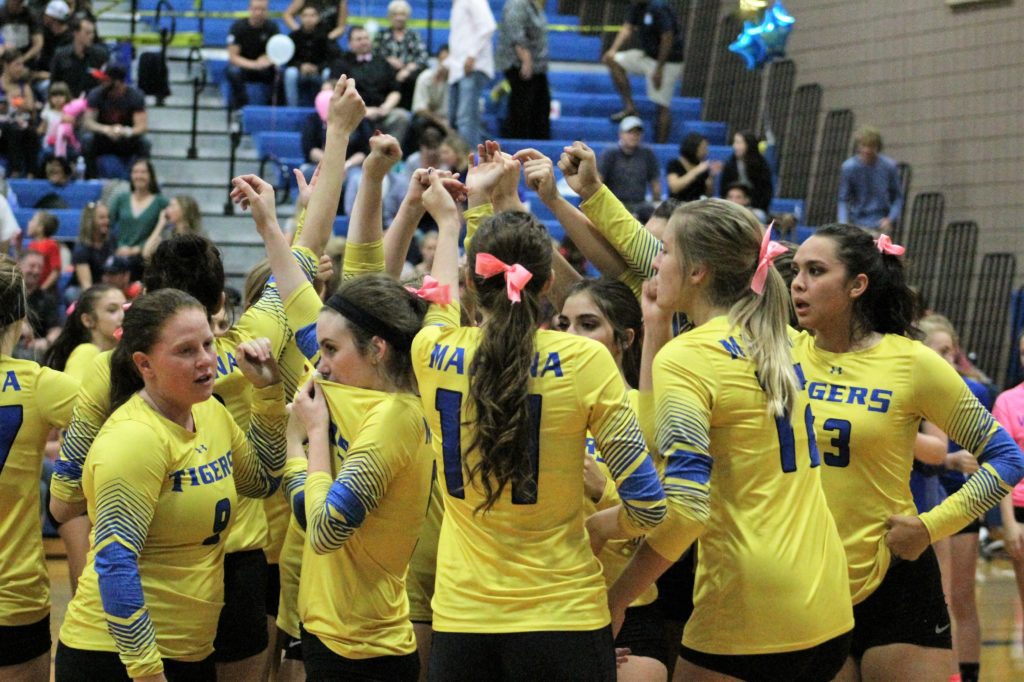 Marana is on the brink of a playoff berth after winning only one match last year. (Andy Morales/AllSportsTucson.com)