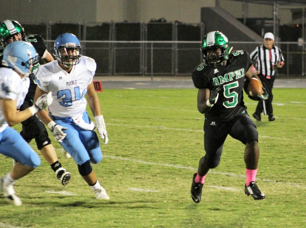 Zulu Deah led all rushers with 112 yards. (Andy Morales/AllSportsTucson.com)