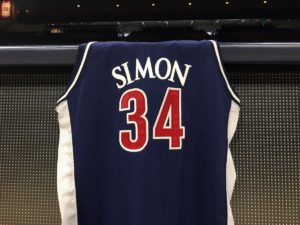 Arizona will put Miles Simon's jersey in the McKale rafters on Friday night. (Photo via Arizona Athletics)