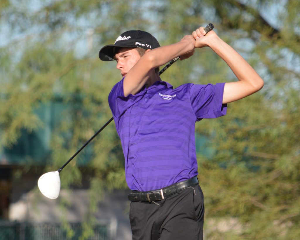 Rincon/UHS sophomore Dallan Graybill goes into the D-I state tournament ranked No. 6 (Andy Morales/AllSportsTucson.com)