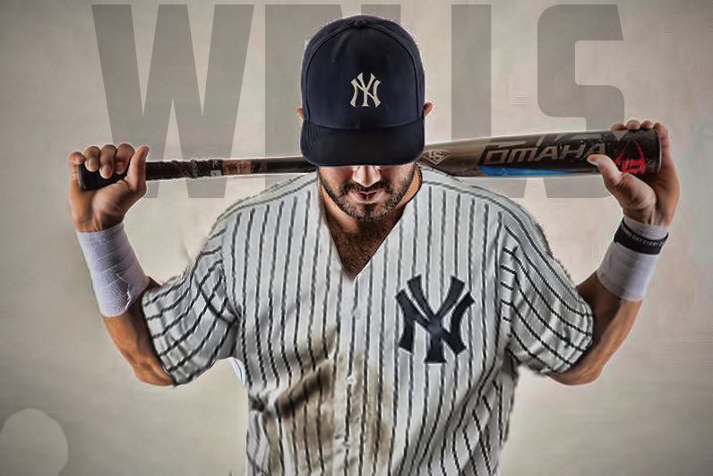 New York Yankees Austin Wells White 2020 MLB Draft Home Replica Jersey
