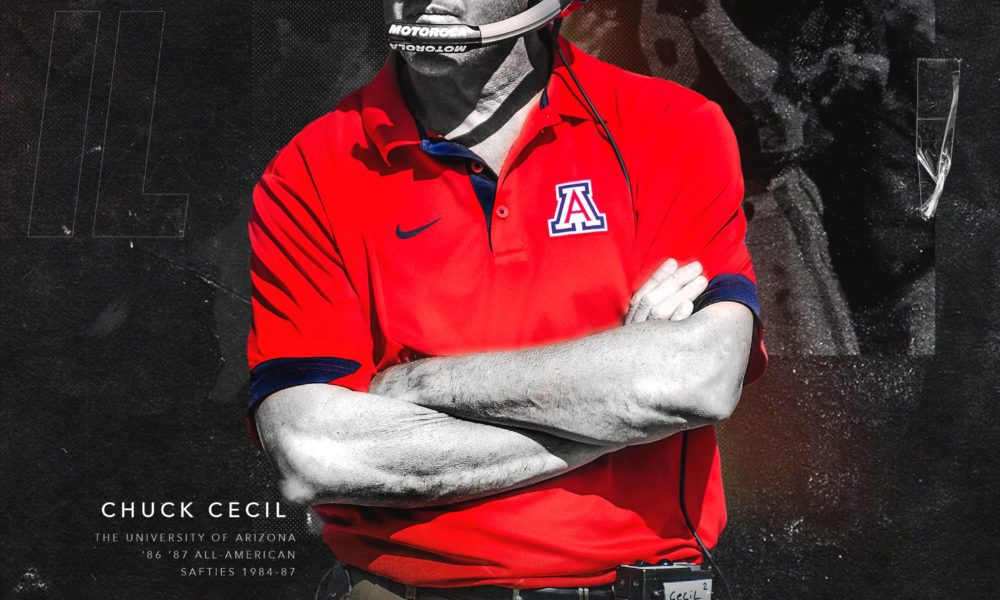 Cecil Announced as Defensive Backs Coach - University of Arizona