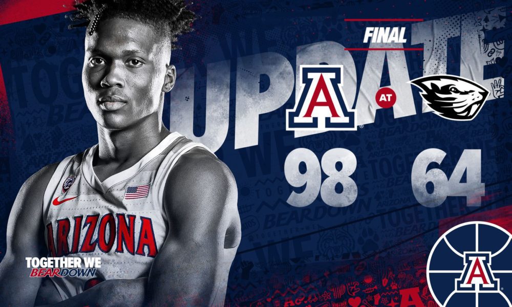 Starter Mathurin puts on a show for UA’s rout of OSU | ALLSPORTSTUCSON.com