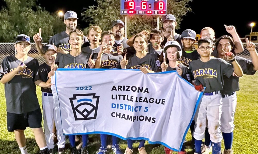 Little League AllStars Marana powers past Canyon View to advance to