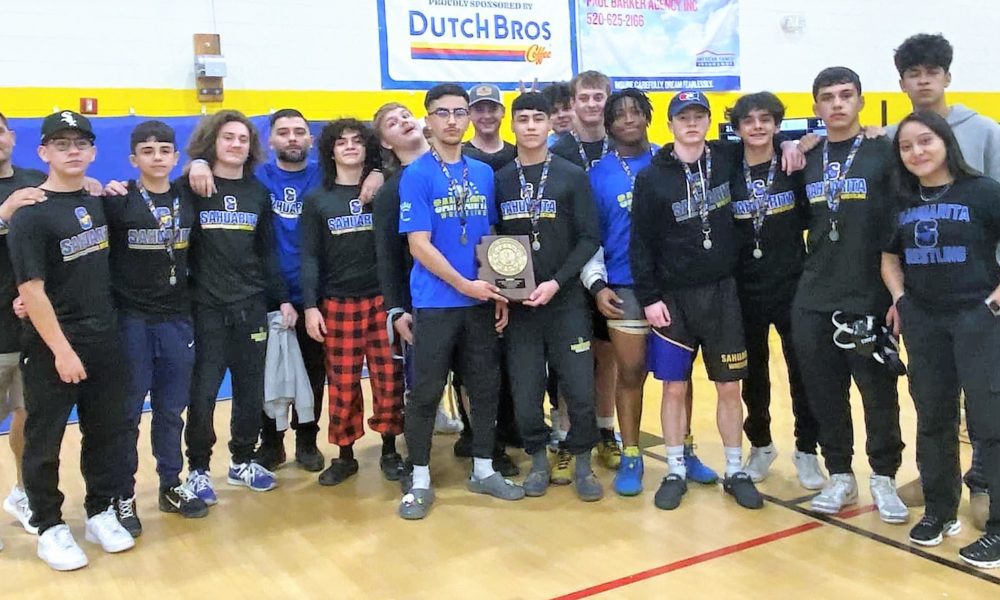Wrestling Flowing Wells wins section for first time since 2003