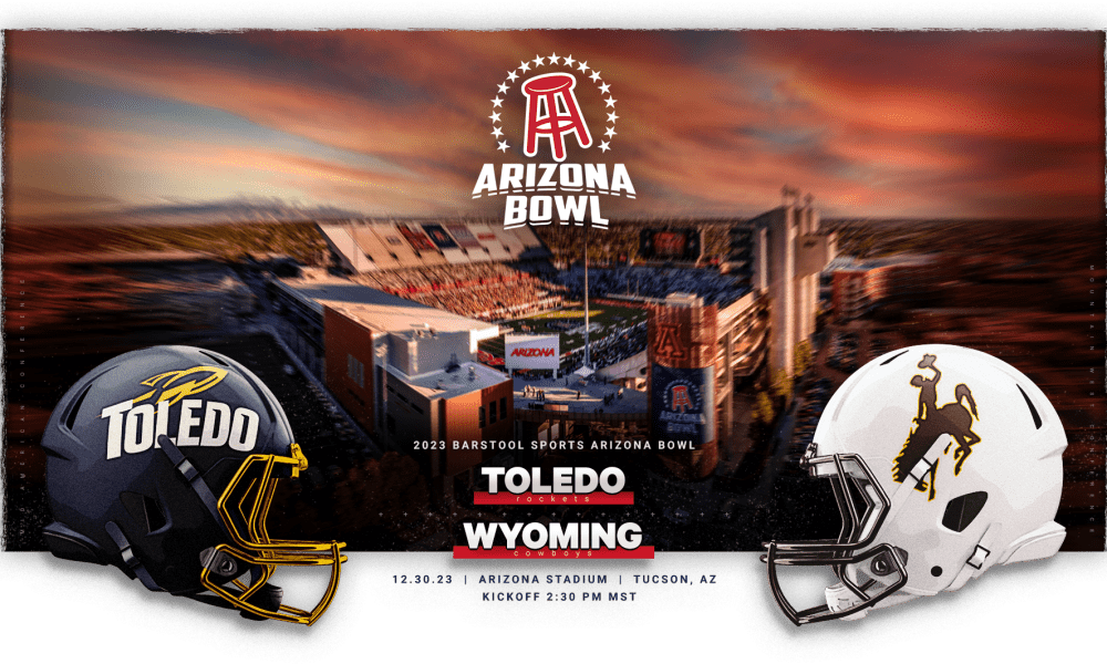 Arizona Bowl Wyoming (84) vs. Toledo (112) schedules & team