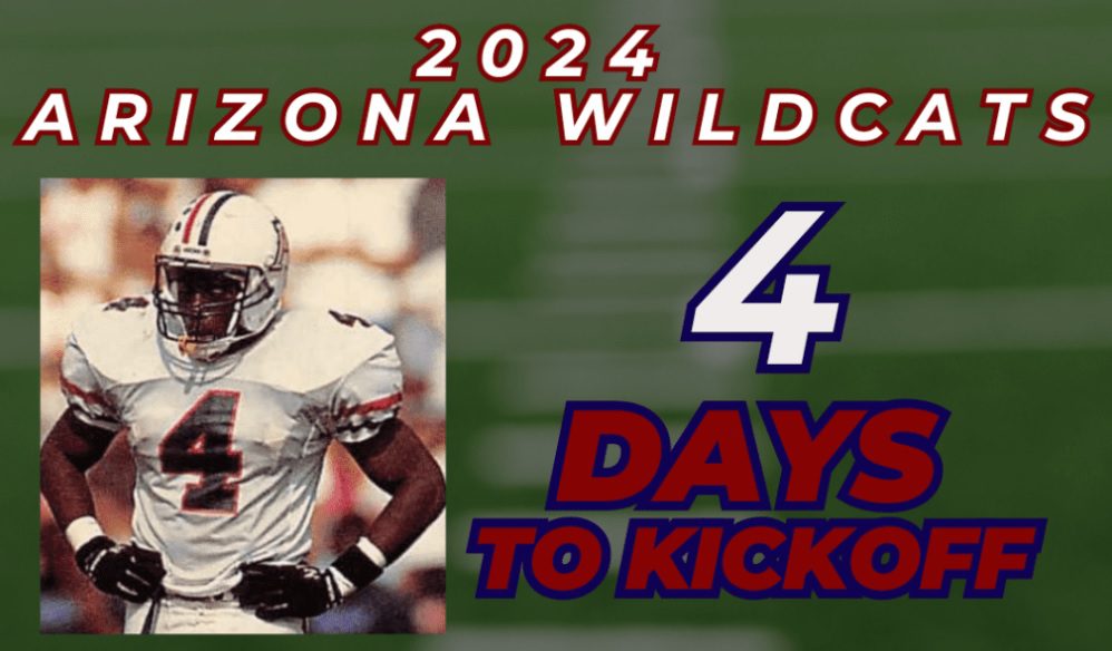 2024 Arizona football season countdown 4 days to kickoff