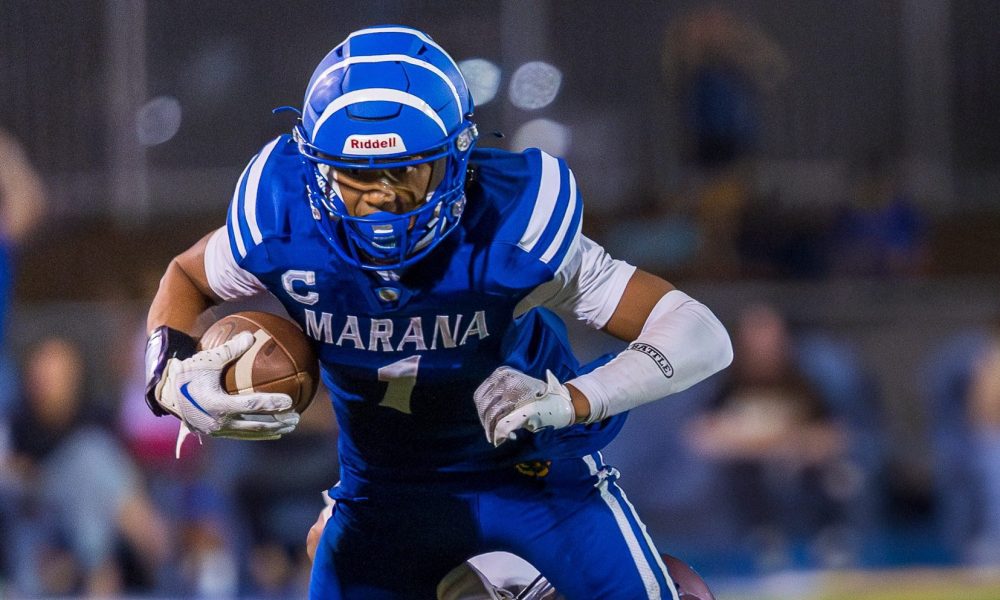 Marana’s Dezmen Roebuck Gatorade Arizona High School Football Player of