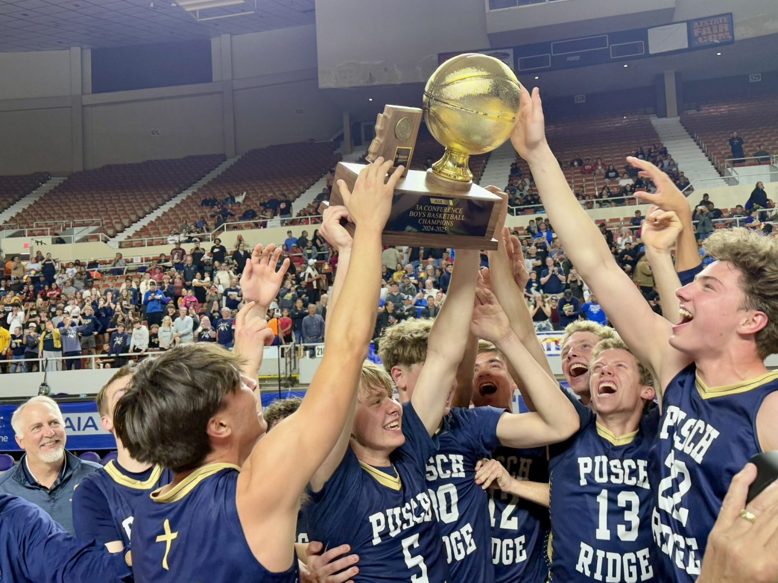 Pusch Ridge earns first state championship in boys basketball with ...