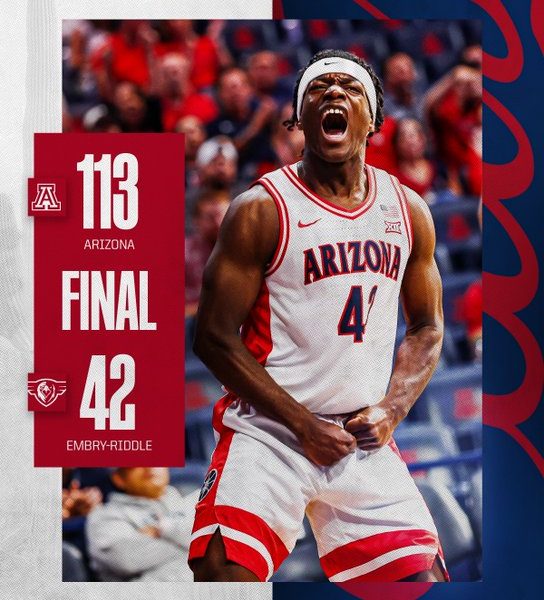 Arizona routs Embry Riddle, improvements can still be found ...