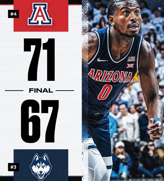 Arizona continues to roll, knocks off another top 5 team in UConn ...